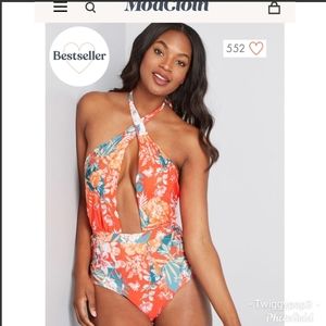 Modcloth Bethany One-Piece Swimsuit bathing suit